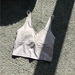 lululemon athletica Light Gray Tank Top